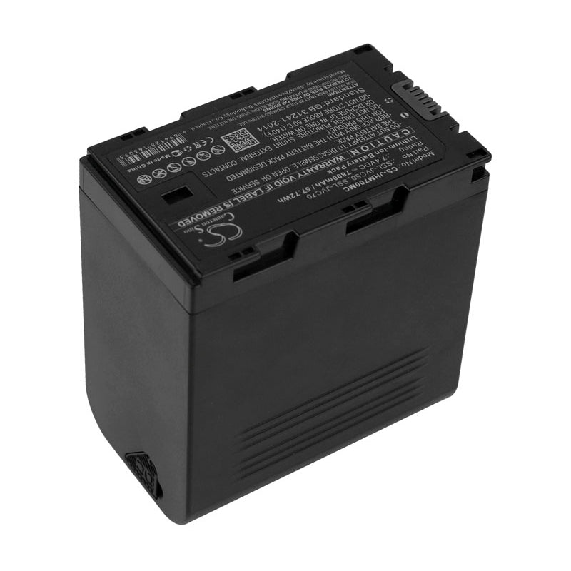 Replacement Battery for JVC  GY-HM200 – Camera – 7800mAh / 57.72Wh / 7.4V