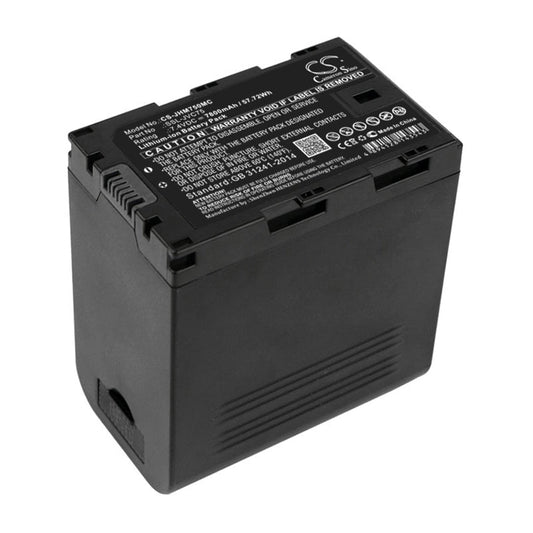 Replacement Battery for JVC  GY-HM200 – Camera – 7800mAh / 57.72Wh / 7.4V