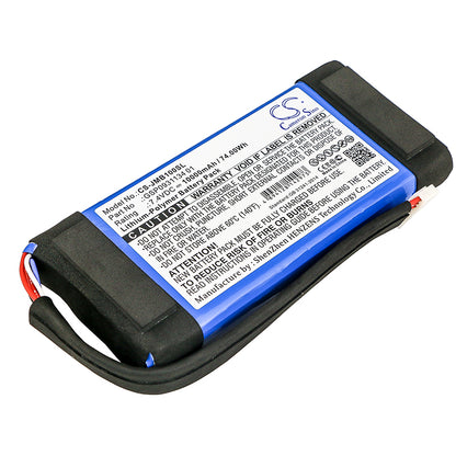 Replacement Battery for JBL  Boombox – 10000mAh / 74.00Wh