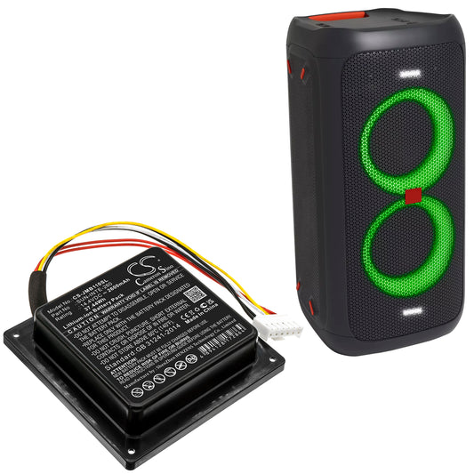 Replacement Battery for JBL  PartyBox 100 – 2600mAh / 37.44Wh