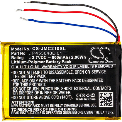 Replacement Battery for JBL  Clip 2 Special Edition – 800mAh / 2.96Wh