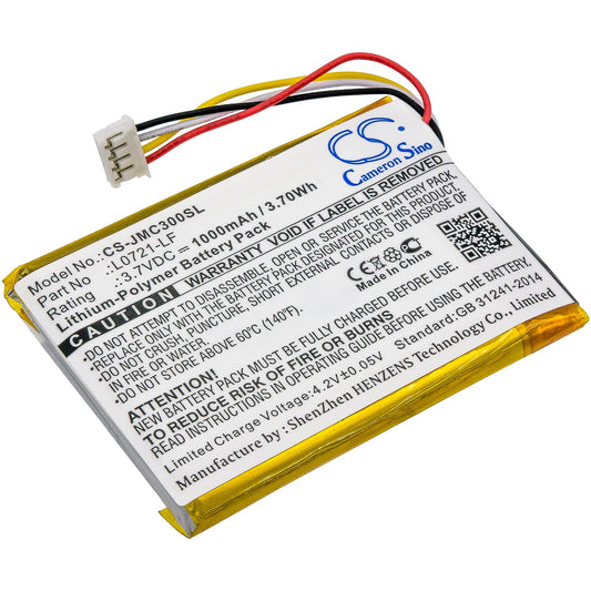 Replacement Battery for JBL  Clip 3 – Speaker – 1000mAh / 3.70Wh / 3.7V