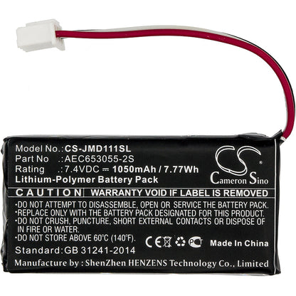 Replacement Battery for JBL  Flip – Speaker – 1050mAh / 7.77Wh / 7.4V