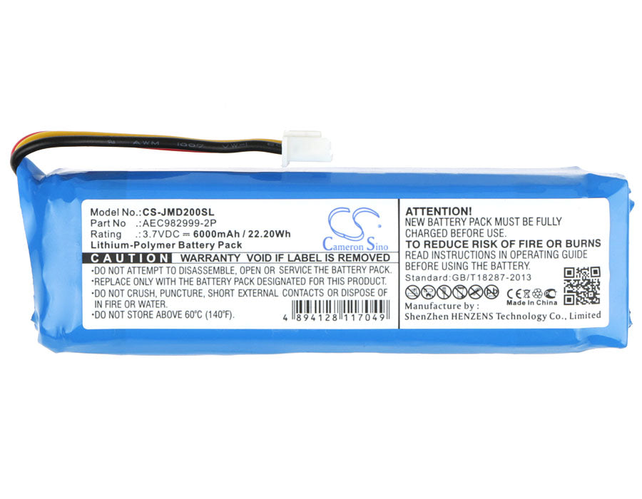 Replacement Battery for JBL  Charge – Speaker – 6000mAh / 22.20Wh / 3.7V
