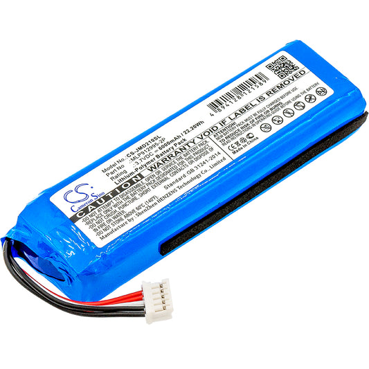Replacement Battery for JBL  Charge 2 Plus – 6000mAh / 22.20Wh