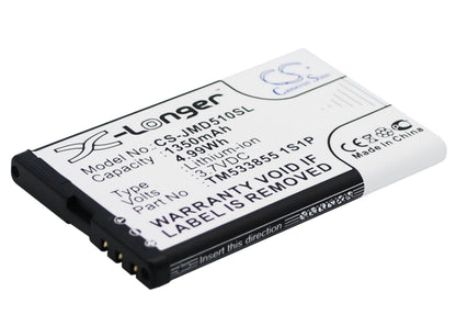 Replacement Battery for JBL  MD-51W – Speaker – 1350mAh / 4.99Wh / 3.7V