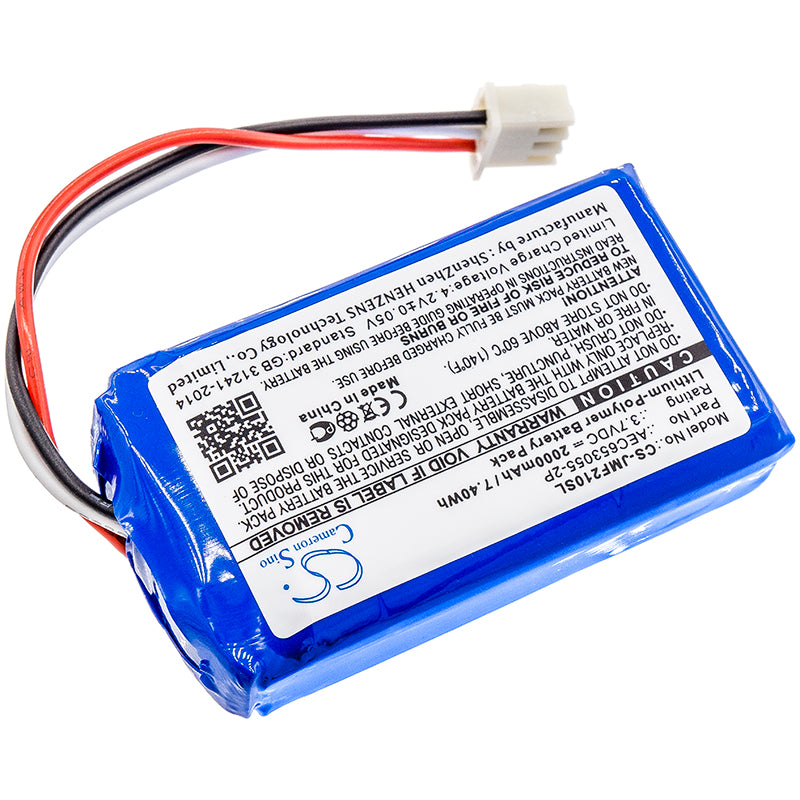 Replacement Battery for JBL  Flip 2 (2013) – 2000mAh / 7.40Wh