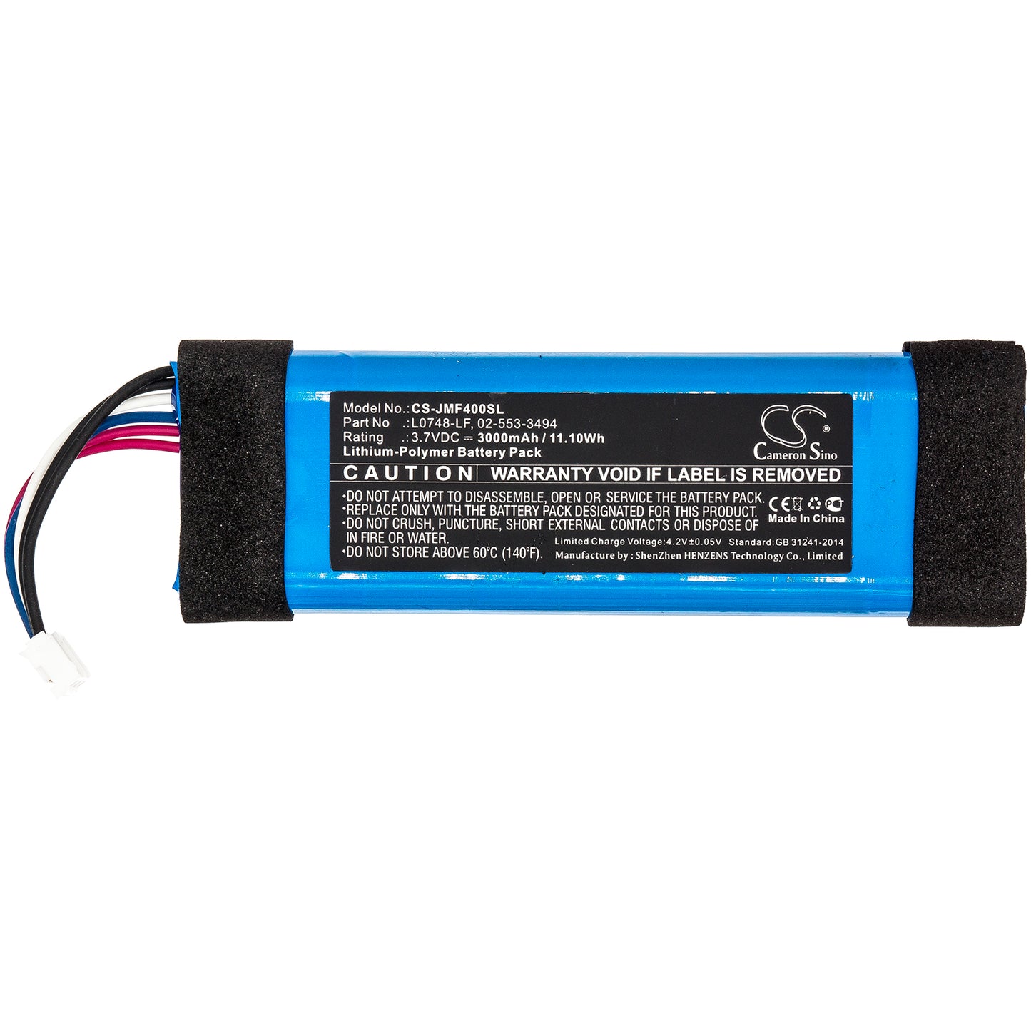 Replacement Battery for JBL  Flip 3 SE – 3000mAh / 11.10Wh