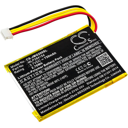 Replacement Battery for JBL  Go 2 – 730mAh / 2.70Wh