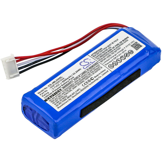 Replacement Battery for JBL  Charge 3 2016 – 6000mAh / 22.20Wh
