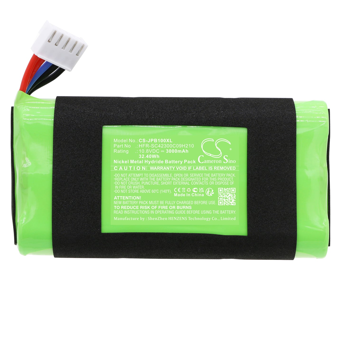 Replacement Battery for JBL  BassPro Go – 3000mAh / 32.40Wh