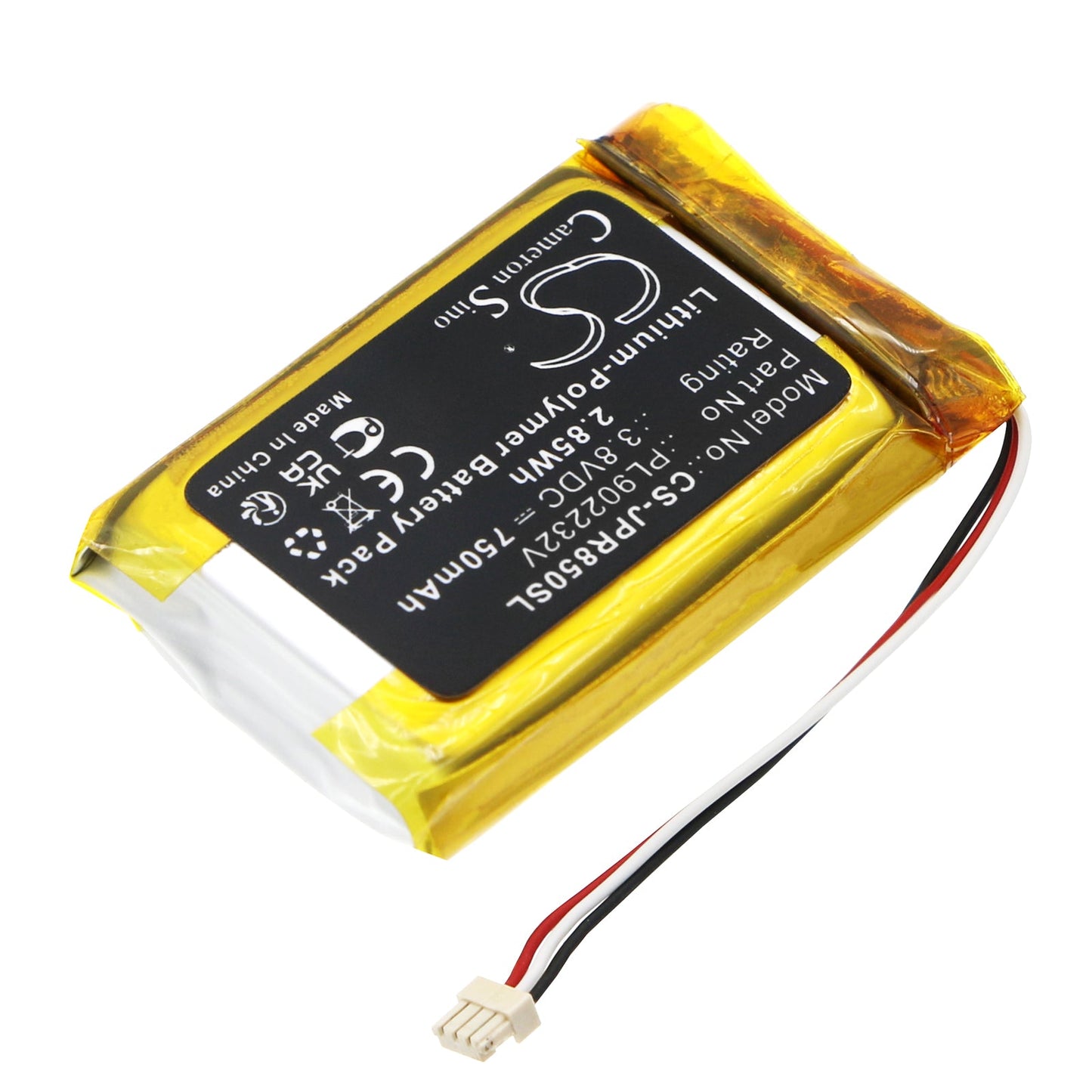 Replacement Battery for Jabra  Elite 85t Charging Case – Wireless Headset – 750mAh / 2.85Wh / 3.8V