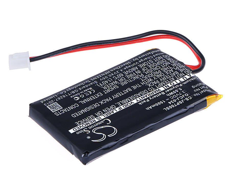 Replacement Battery for JVC  JVC SP-AD70-A – Speaker – 1500mAh / 5.55Wh / 3.7V