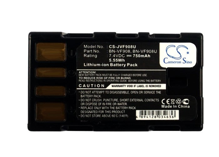 Replacement Battery for JVC  GZ-X900 – Camera – 750mAh / 7.4V
