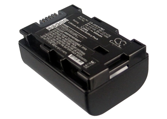 Replacement Battery for JVC  GZ-E10 – Camera – 890mAh/3.29Wh / 3.7V