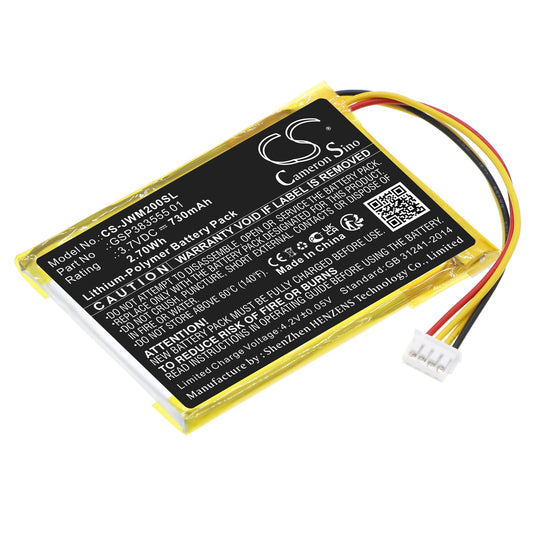 Replacement Battery for JBL  Wind 2 – Speaker – 730mAh / 2.70Wh / 3.7V