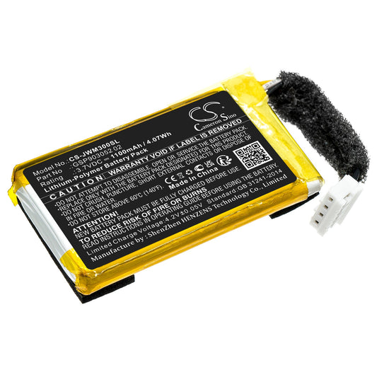 Replacement Battery for JBL  Wind 3 – Speaker – 1100mAh / 4.07Wh / 3.7V