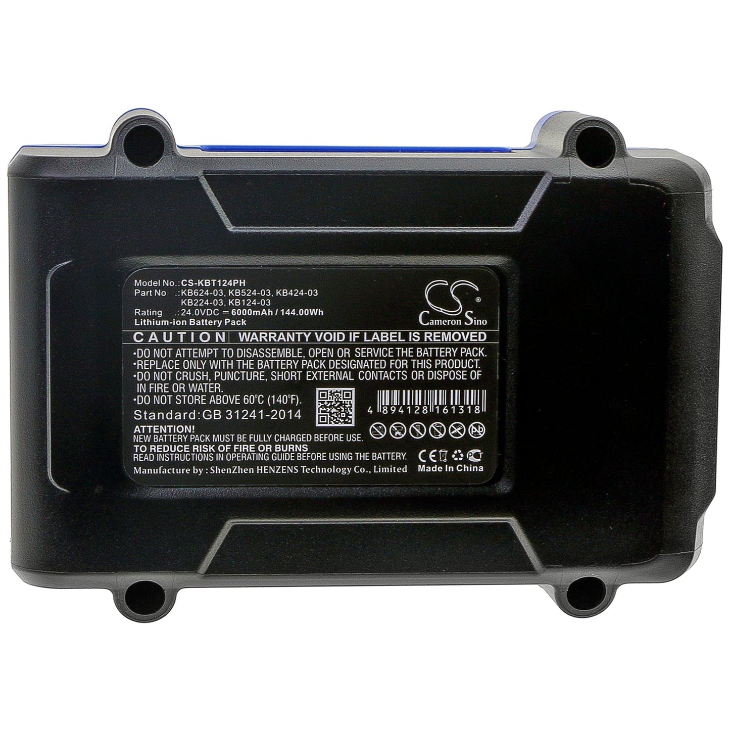 Replacement Battery for KOBALT  0856455 – Power Tools – 6000mAh / 144.00Wh / 24.0V