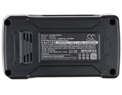 Replacement Battery for KOBALT  K18-NB15A – Power Tools – 2500mAh / 45.00Wh / 18.0V
