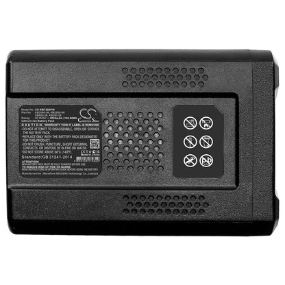 Replacement Battery for Kobalt  80v Chainsaw – Gardening Tools – 2000mAh / 160.00Wh / 80.0V