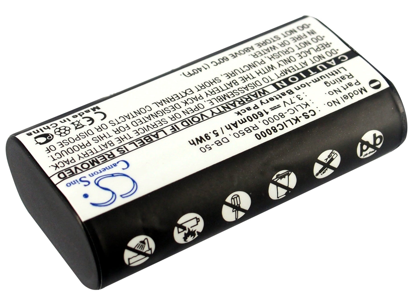 Replacement Battery for Wisycom  MPR30-ENG – Camera – 1600mAh / 5.92Wh / 3.7V
