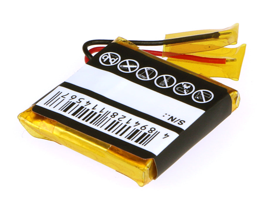 Replacement Battery for ROCKETFISH  RF-MAB2 – Wireless Headset – 300mAh / 1.11Wh / 3.7V