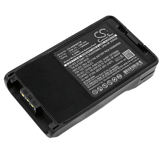 Replacement Battery for Kenwood  FTH1010 – Two-Way Radio – 1300mAh / 9.36Wh / 7.2V