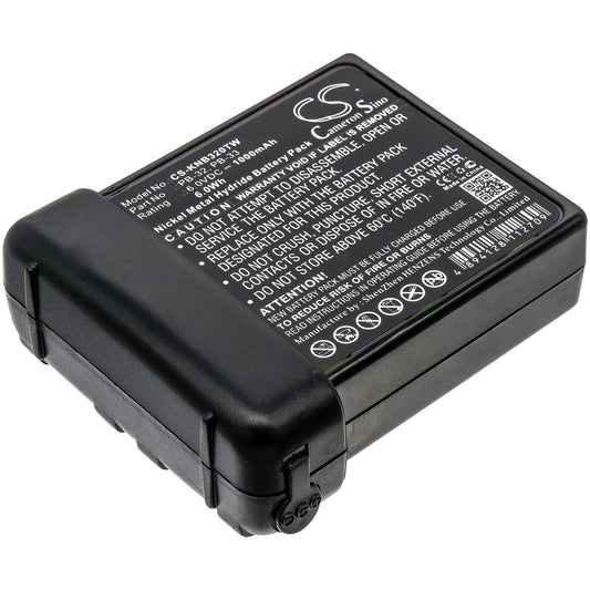 Replacement Battery for Kenwood  H-79A – Two-Way Radio – 1000mAh / 6.00Wh / 6.0V
