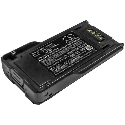 Replacement Battery for Kenwood  NX-5000 – Two-Way Radio – 1800mAh / 13.32Wh / 7.4V