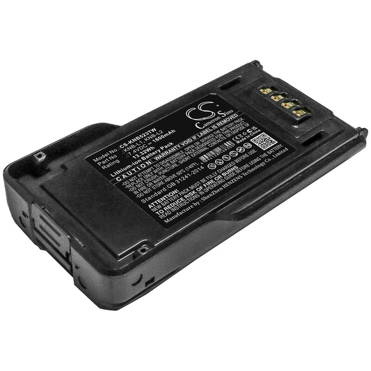 Replacement Battery for Kenwood  NX-5000 – Two-Way Radio – 1800mAh / 13.32Wh / 7.4V