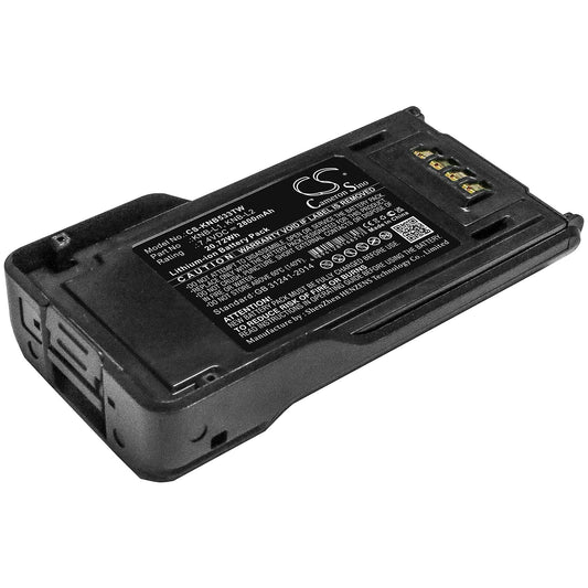Replacement Battery for Kenwood  NX-5000 – Two-Way Radio – 2800mAh / 20.72Wh / 7.4V