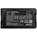 Replacement Battery for Kenwood NX-220 NX-320, NX3200, – 3300mAh / 24.42Wh