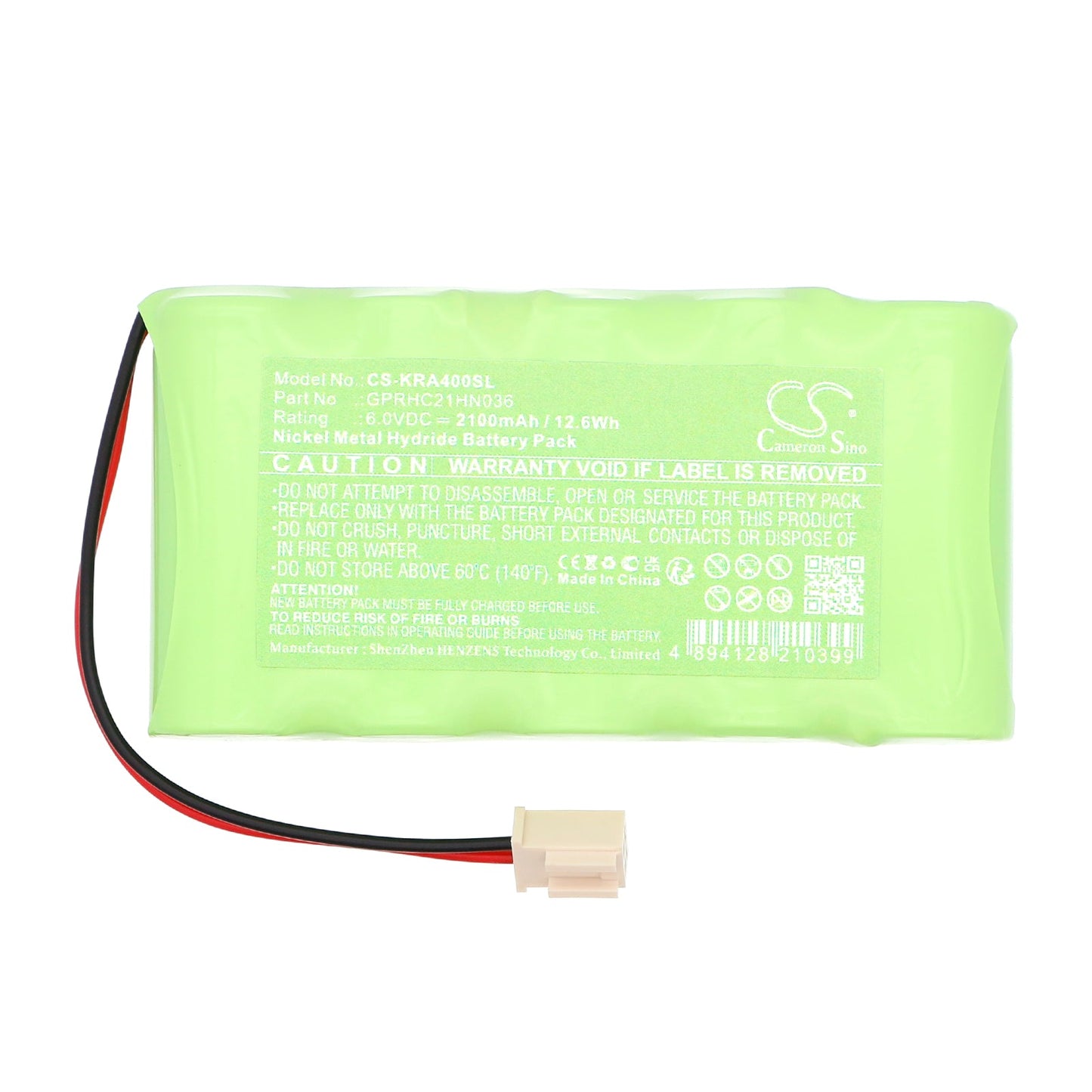 Replacement Battery for KERN  EG-A04 – Electronic Scales – 2100mAh / 12.6Wh / 6.0V
