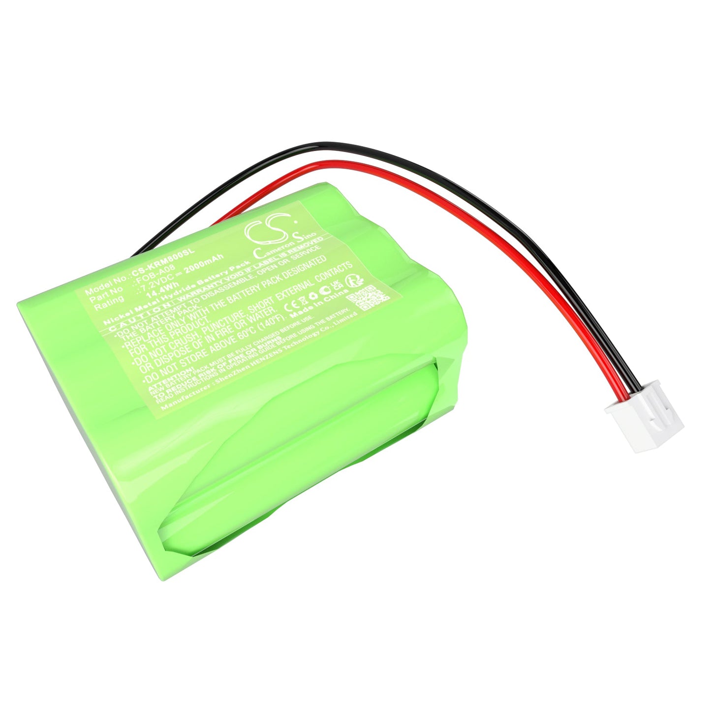 Replacement Battery for KERN  FOB – Electronic Scales – 2000mAh / 14.4Wh / 7.2V