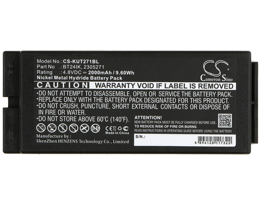Replacement Battery for Iribarri  iK3 – Crane Remote Control – 2000mAh / 9.6Wh / 4.8V
