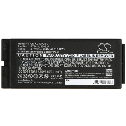Replacement Battery for Iribarri  iK3 – Crane Remote Control – 2500mAh / 12.00Wh / 4.8V