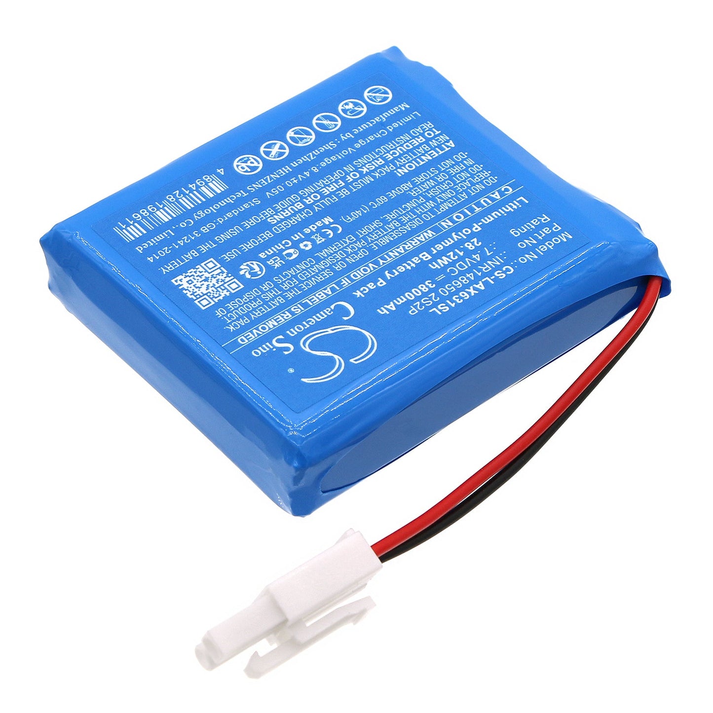 Replacement Battery for Launch  X631 – Diagnostic Scanner – 3800mAh / 28.12Wh / 7.4V