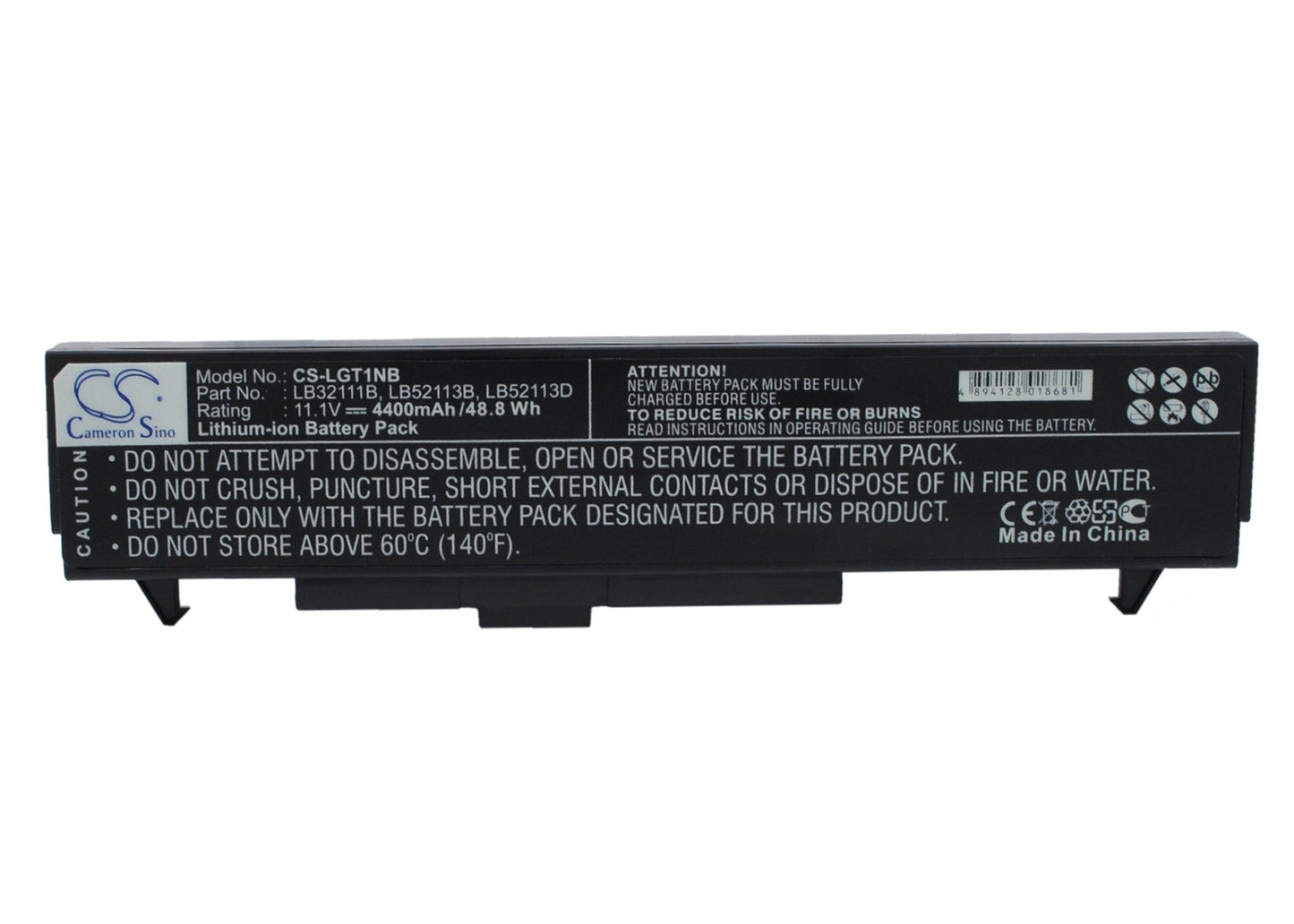 Replacement Battery for LG  LE50 – Notebook, Laptop – 4400mAh / 11.1V