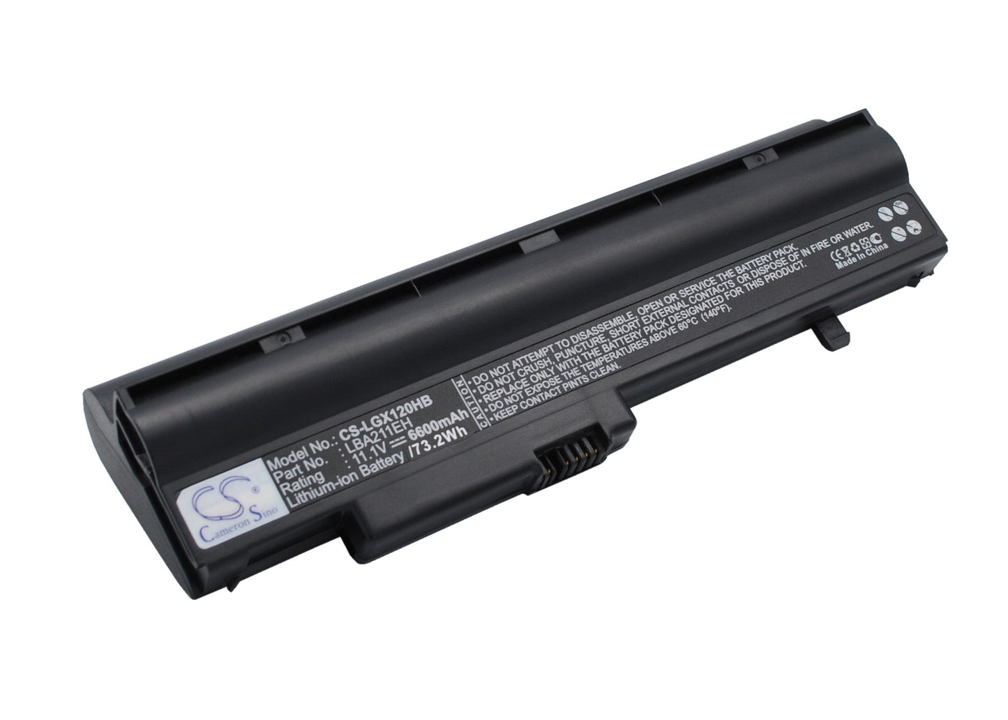 Replacement Battery for LG  X120 – Notebook, Laptop – 6600mAh/73.26Wh / 11.1V