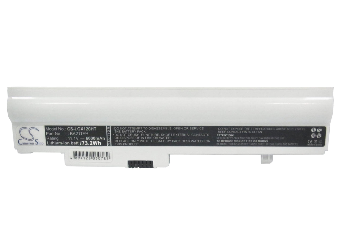 Replacement Battery for LG  X120 – Notebook, Laptop – 6600mAh/73.26Wh / 11.1V