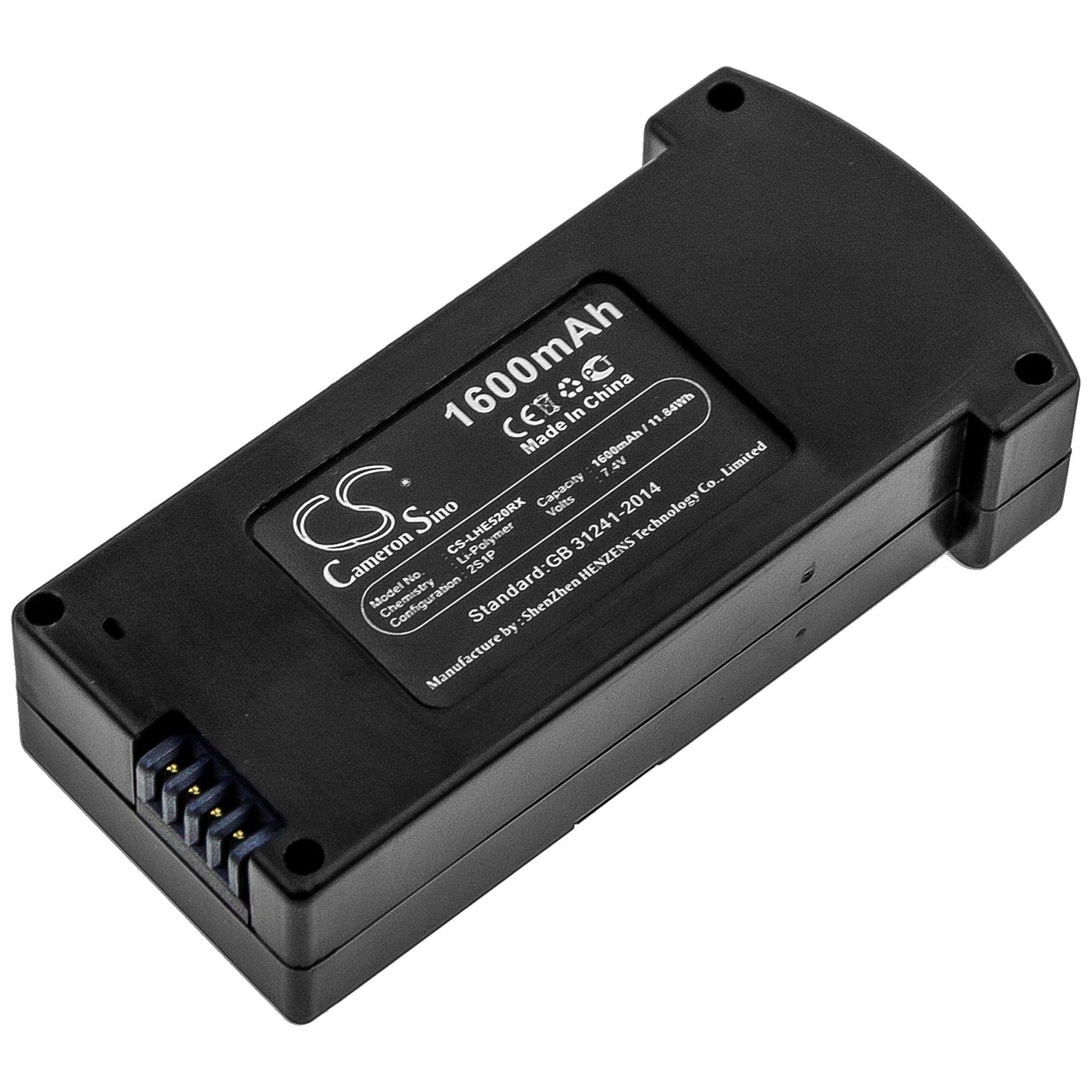 Replacement Battery for Eachine  E520 – Drones – 1600mAh / 11.84Wh / 7.4V