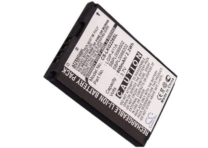 Replacement Battery for LG  CG180 – Mobile, SmartPhone – 600mAh/2.22Wh / 3.7V