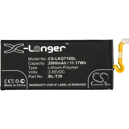 Replacement Battery for LG  Arena 2 – Mobile, SmartPhone – 2900mAh / 11.17Wh / 3.85V