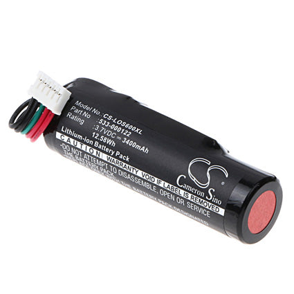 Replacement Battery for Logitech  UE ROLL – 3400mAh / 12.58Wh