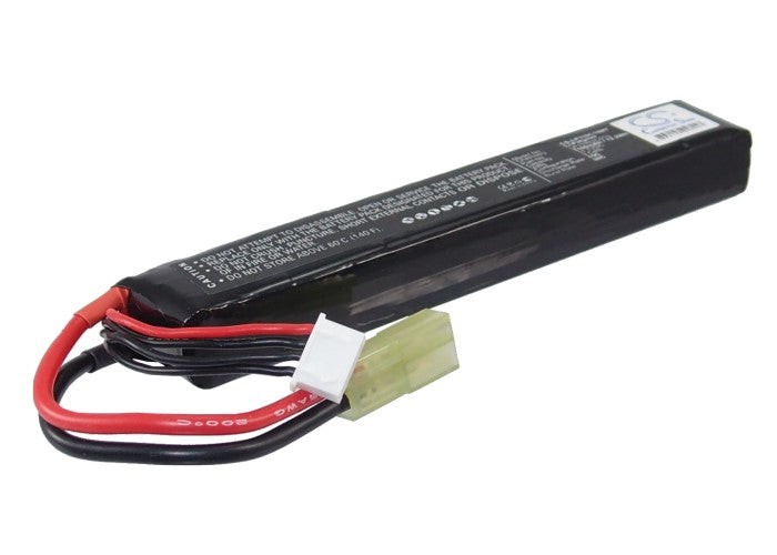 Replacement Battery for Airsoft Guns  CS-LP110C18MT – Airsoft Guns – 1100mAh / 12.21Wh / 11.1V