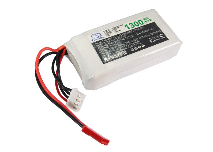 Replacement Battery for RC  CS-LP1303C30RT – Heli/Airplane – 1300mAh / 14.43Wh / 11.1V