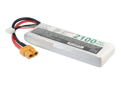 Replacement Battery for RC  CS-LP2102C30R5 – Cars – 2100mAh / 15.54Wh / 7.4V