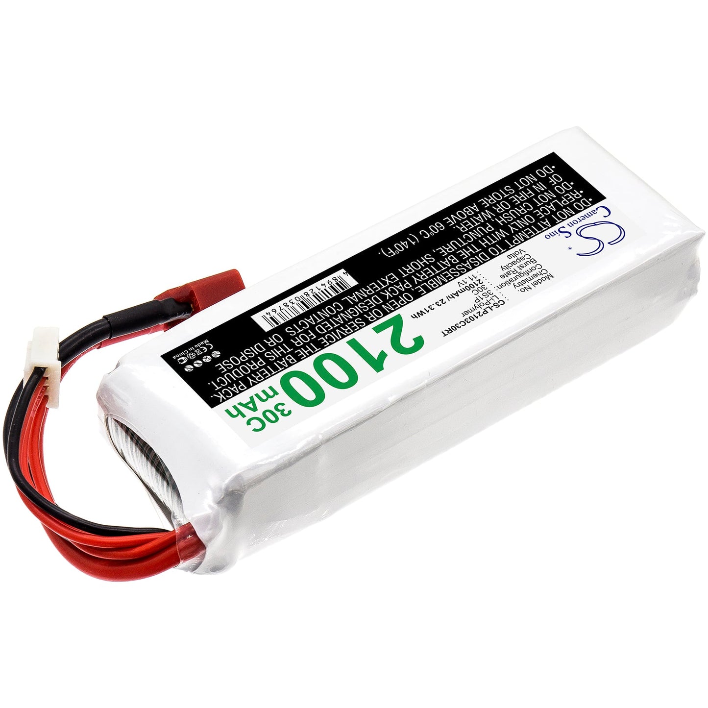 Replacement Battery for RC  CS-LP2103C30RT – Cars – 2100mAh / 23.31Wh / 11.1V