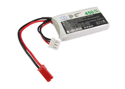 Replacement Battery for   – FPV – 450mAh / 3.33Wh / 7.4V