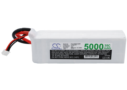 Replacement Battery for RC  CS-LP5003C35RT – Heli/Airplane – 5000mAh / 55.50Wh / 11.1V